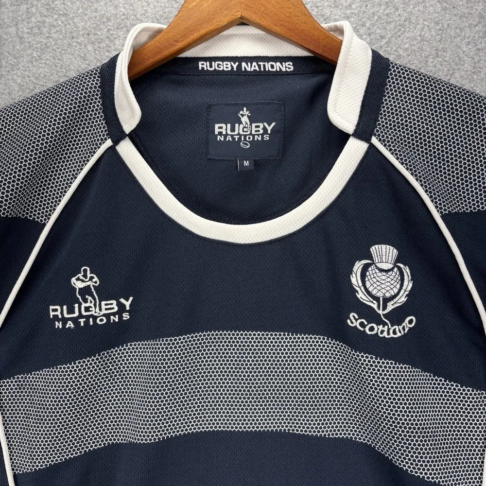 Rugby Nations Scotland Rugby Performance Jersey Men's Medium - Picture 3 of 8